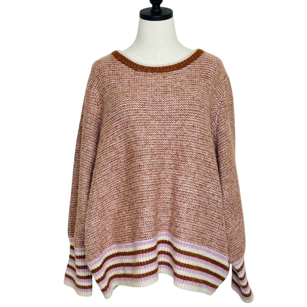 DESIGN365 Sweater Relaxed Fit Size 3X